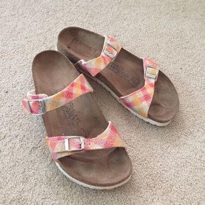 pastel birkenstocks